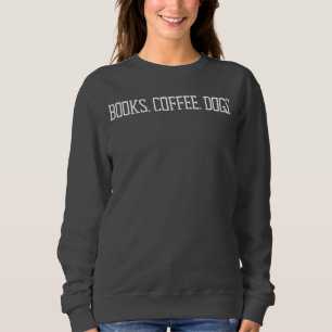 Mysigt minimalistiskt Bokar, kaffe, Hundar T Shirt
