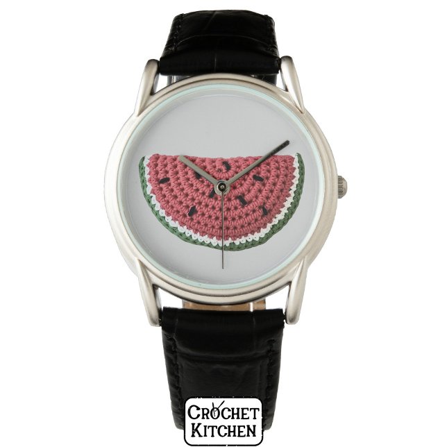 Mysigt minimum Grandma Vibe Crochet Watermelon Fru Armbandsur (Skapare uppladdad)