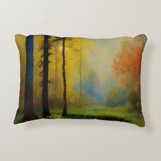 Mysigt, modern dekorfärg - Snyggtens fortsättning  Prydnadskudde (Baksidan)