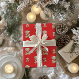 Mysigt Nalle jul Presentpapper