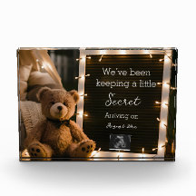 Mysigt natt med meddelande om nallens gravid