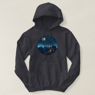 Mysigt nattlinda under Starry Himmel T-Shirt