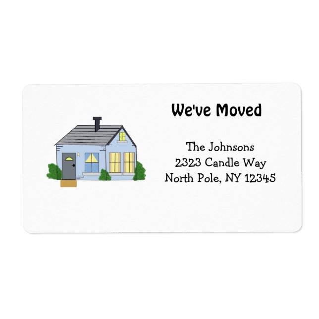 Mysigt ny Adress Fraktsedel (Framsidan)