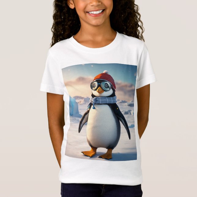 Mysigt Penguin Huddle T-shirt Design - Perfekt för (Framsida)