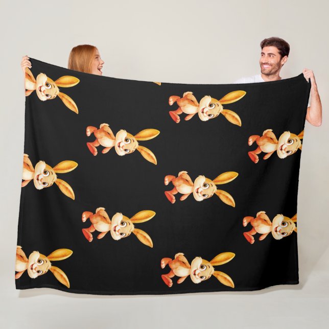 Mysigt Personlig Blanket av Nishaam Fleecefilt (På plats)