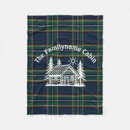 Mysigt Personlig för kabeldragning Fleecefilt