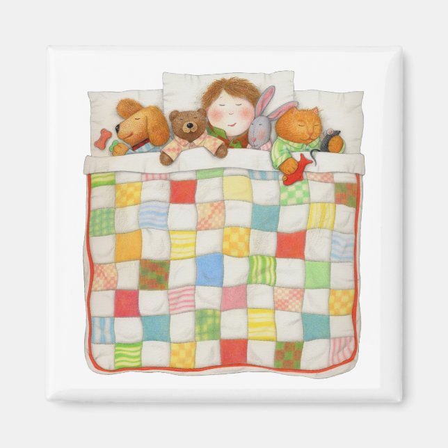 MYSIGT QUILT Square-magnet Magnet (Framsidan)