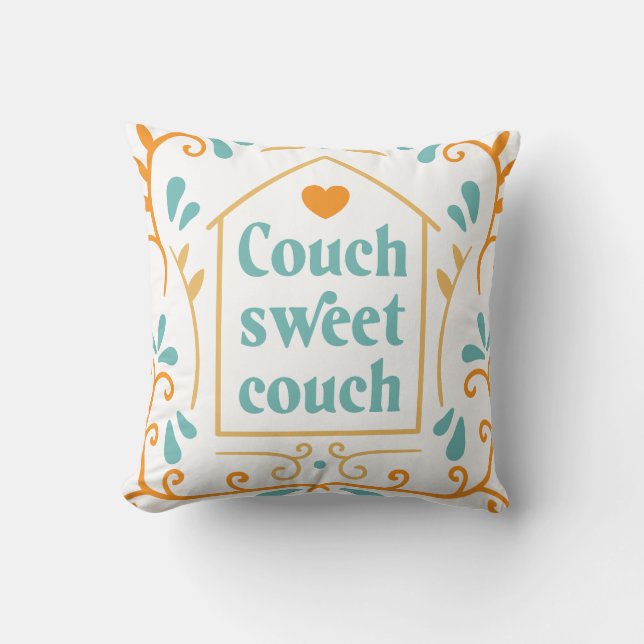 Mysigt Retro Lettering Kudde (Framsida)