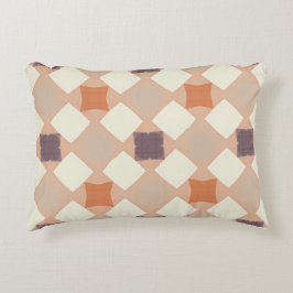 Mysigt Retro Mönster Pillow Prydnadskudde