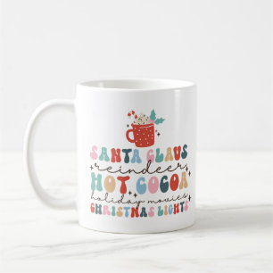 Mysigt Retro-Roligt i julfärg Kaffemugg