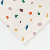 Mysigt Retro Terrazzo Fleece Blanket