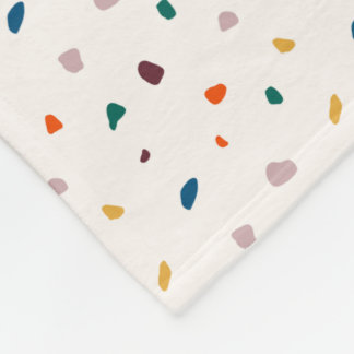 Mysigt Retro Terrazzo Fleece Blanket