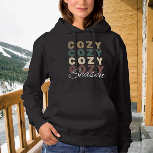 Mysigt säsong Boho Färg upprepad typografi T Shirt