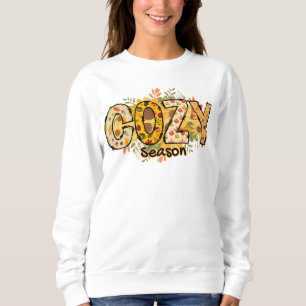 Mysigt Season Blommigt Basic Sweatshirt T Shirt