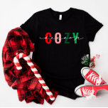 Mysigt Season Cute Calligraphy Helgdag Shirt T Shirt<br><div class="desc">Vi lägger alltid till nya mönster varje dag!</div>