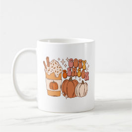 Mysigt Season Pumpkin Spice Drink and Pumpkins Kaffemugg