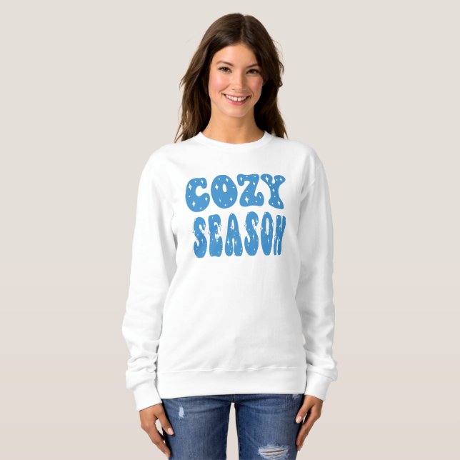 Mysigt Season Sweatshirt, jultröja T Shirt (Hel framsida)