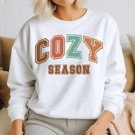Mysigt Season Trendig Fall Varsity Sweatshirt T Shirt