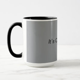 Mysigt sips-kaffe Mugg - Grått Edition