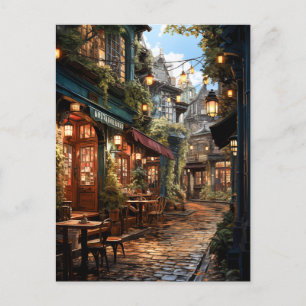 Mysigt Summer Alley Vykort