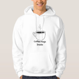 Mysigt Tee för vinterkaffe Hoodie
