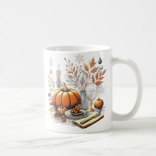 Mysigt Thanksgiving till vinterdekorationen Helgda Kaffemugg