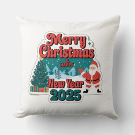 Mysigt till 2025: Det nya året Dekorativ kudde