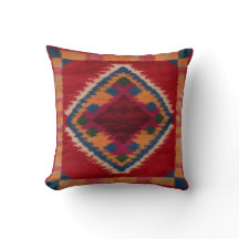 Mysigt upp med Red Kilim Decorative Pillows