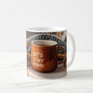 Mysigt varm ljuskväll kaffemugg