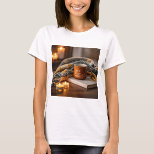 Mysigt varm ljuskväll t shirt