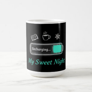 mysigt vinterladdningsläge Min söta natt Magisk Mugg
