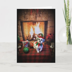 MYSIGT/WARM GOD JUL/GOTT NYTT ÅR HELGKORT