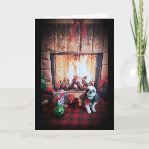 MYSIGT/WARM GOD JUL/GOTT NYTT ÅR HELGKORT