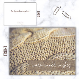 Mysigt Warm Önskemål Client Glad helg Card