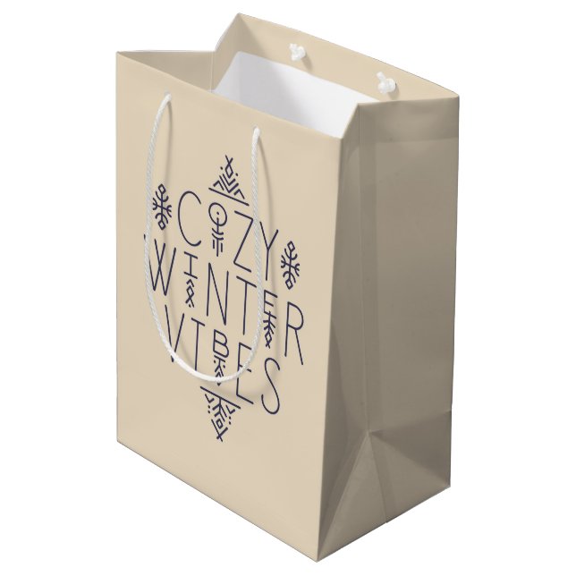 Mysigt Winter Vibes-design (Baksidan Vinklad)