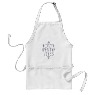 Mysigt Winter Vibes-design Förkläde
