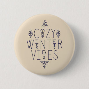 Mysigt Winter Vibes-design Knapp