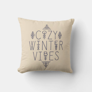 Mysigt Winter Vibes-design Kudde