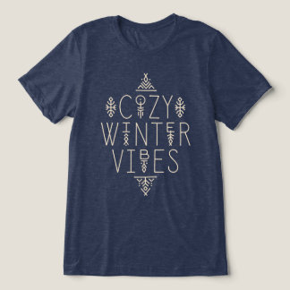 Mysigt Winter Vibes-design T Shirt