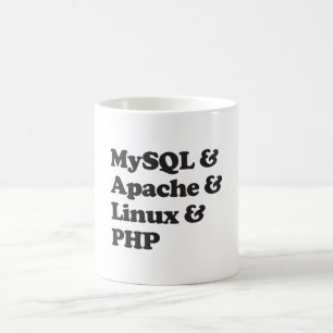Mysql Apache LinuxPHP Kaffemugg