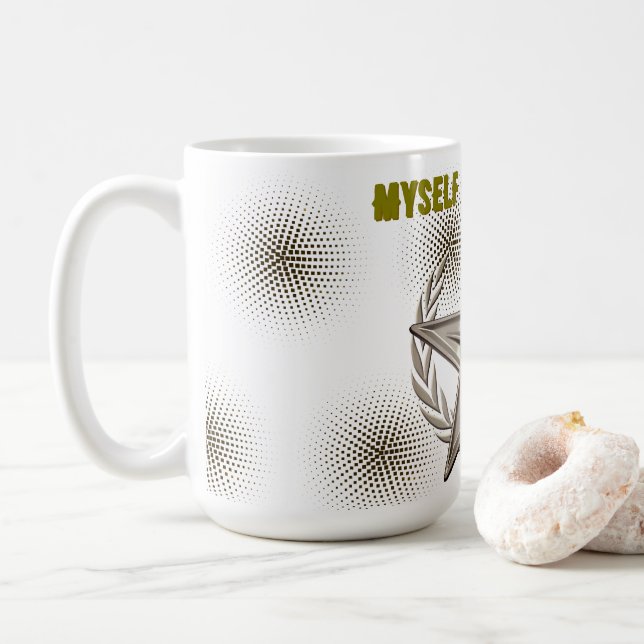 MYSSELF ÄR BRAND KAFFEMUGG (Med munk)