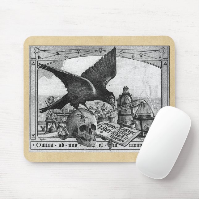 Mysteri Alchemy Sepia Mousepad Musmatta (Med mus)