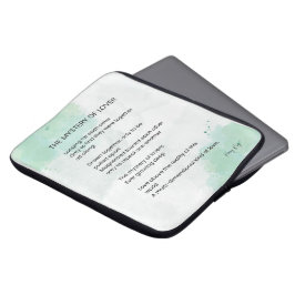 Mysteri Älskare - Kärlek Dikt Laptop Fodral