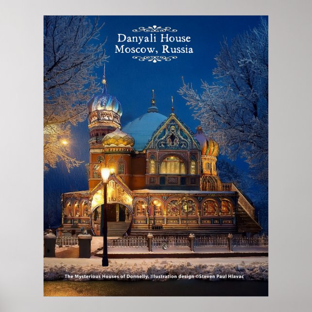 Mysteria hus i Donnelly - No.2 Ryssland Poster (Framsidan)