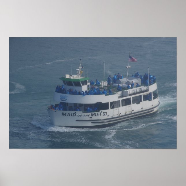 Mysterieflicka på Niagarafloden Poster (Framsidan)