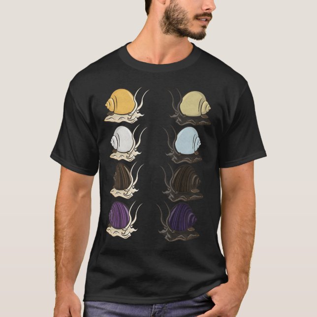 Mysteriesnäckor T Shirt (Framsida)