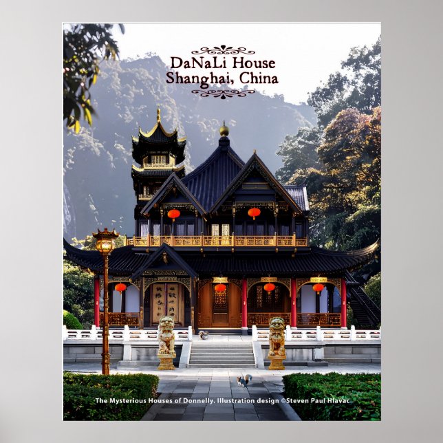 Mysteriet hus av Donnelly - China nr 3 Poster (Framsidan)