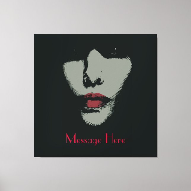 Mysteriet Woman Wrapped Canvas (Framsida)