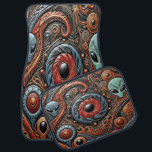 Mysterika Utomjordingar Utforska Vibrant Cosmic Mö Bilmatta<br><div class="desc">Intrikera formgivningar sammanfogas med främmande former,  vilket skapar en annan världsomspännande konfektion. Swirling färg och fängslande former skildrar ett universum levande med mysterier.</div>