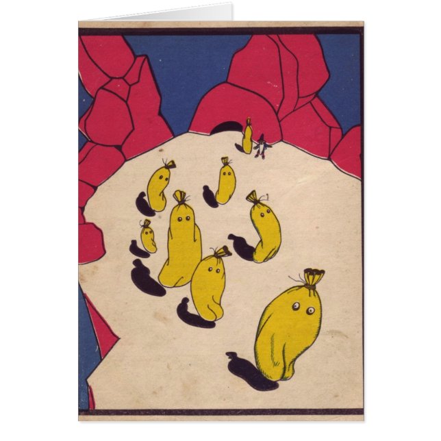 Mysterio hänger lös manar hälsningskort (Framsidan)